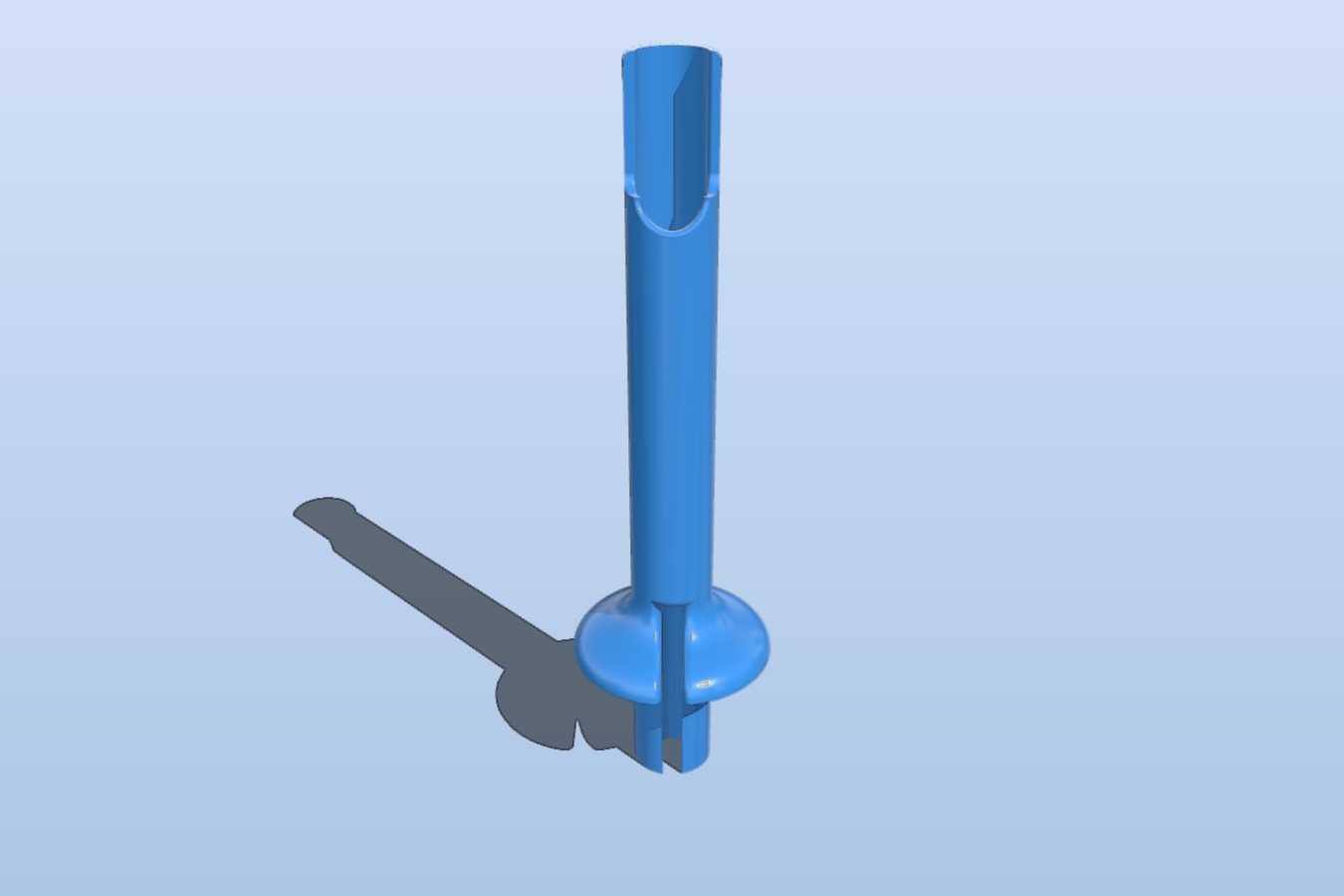Dipole T mount for wings (taller version)