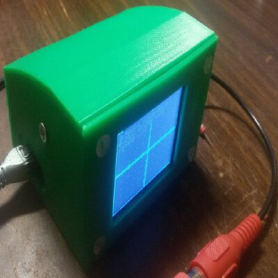 STM32 BluePill Oscilloscope Case for ST7735 TFT 128x160 Display | 3d print model