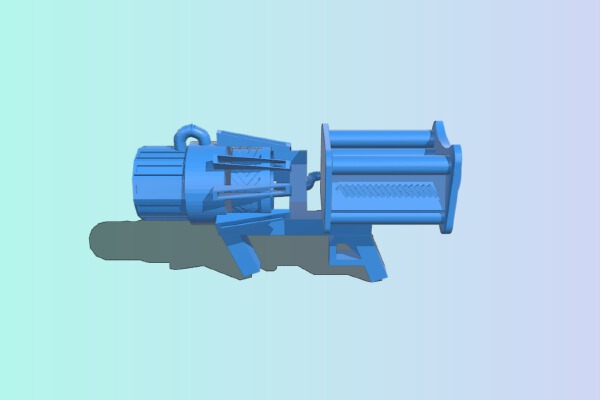 Thunder gun | 3d print model