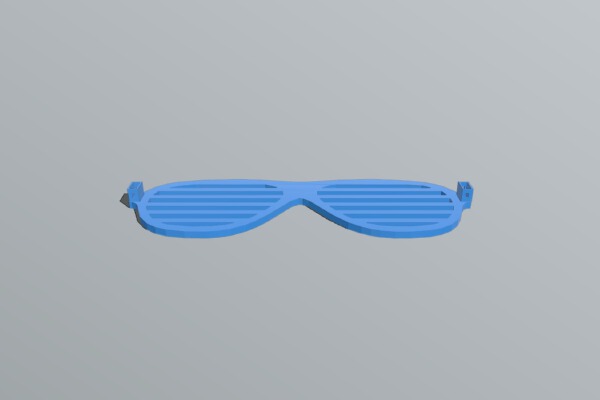 Printable Shutter Sun Shades | 3d print model