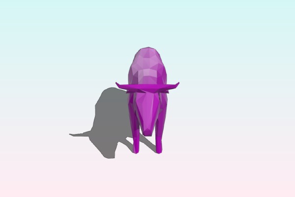 Animal Toy : COW | 3d print model