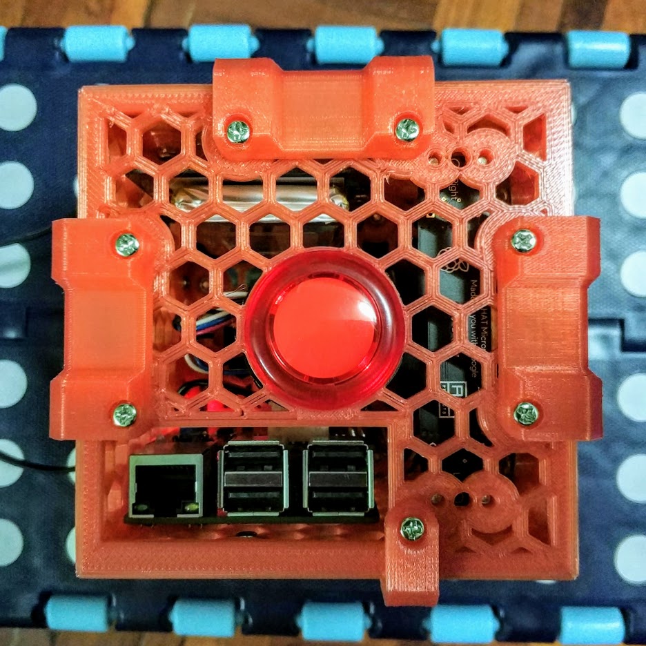 Honeycomb Case - Google AIY Voice Kit