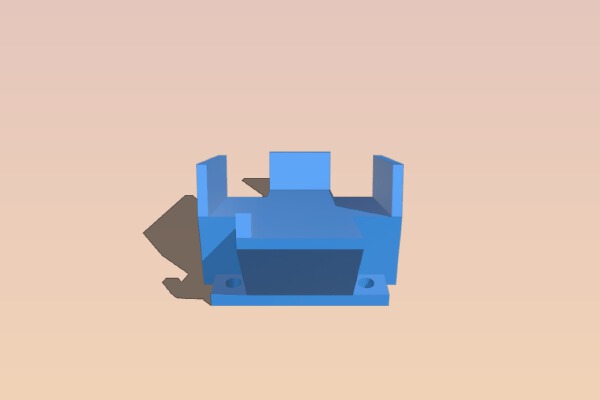 Mobius mount for Blackout Mini H | 3d print model