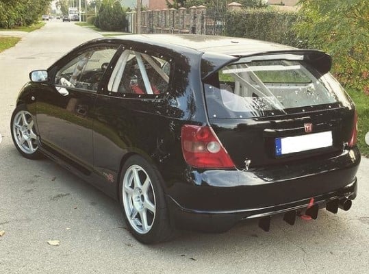 Civic EP3 Rear diffuser wings | 3d print model
