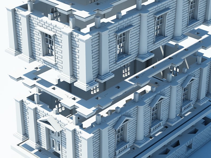 Printable Architecture Kit 2 Victorian Town House | Files to download ...