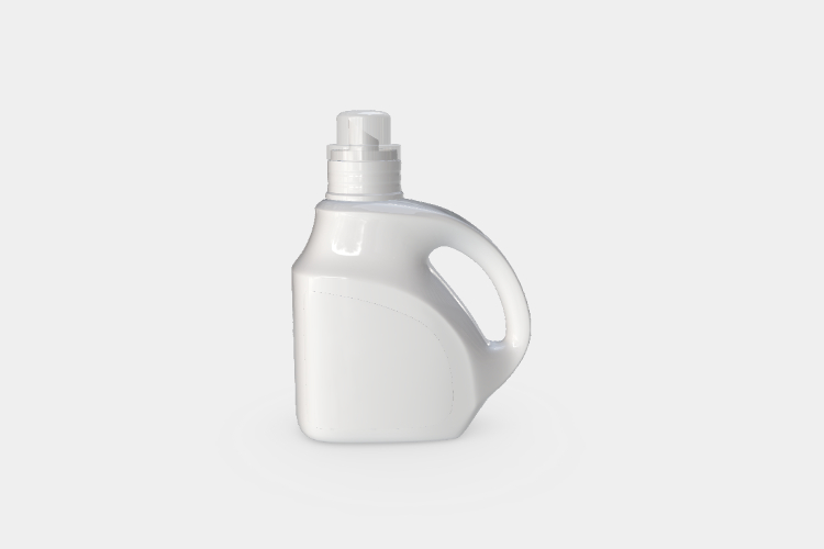 Plastic Detergent Container Mockup