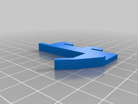 Cubicle Coat Hook | 3d print model