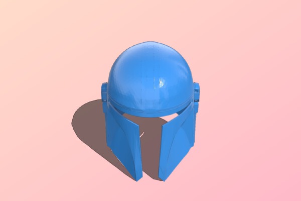 Mandalorian Helmet (Accurate) | 3d print model