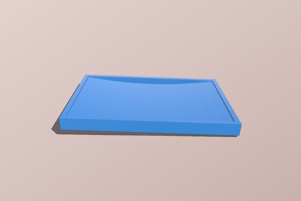 Tiny Soap Dish (Hotel Set Piece Two) | 3d print model