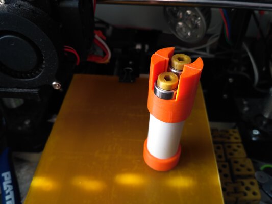 plastic bottle cutter with bearings | 3d print model