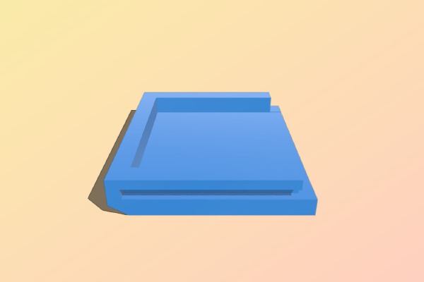 Titan Caliper Battery Cover | 3d print model