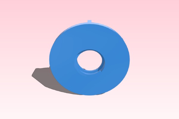Up Plus Printer adjustable spool holder | 3d print model