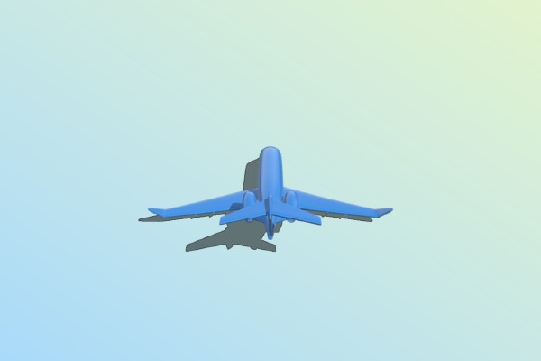 Challenger Aircraft 350 | 3d print model