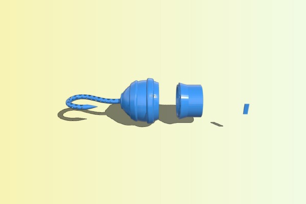 Hook based on One Peice crocodile | 3d print model