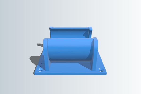 Halter für Akkuschrauber Bosch GSR 12V-15 FC _ Holder for cordless screwdriver Bosch GSR 12V-15 FC | 3d print model
