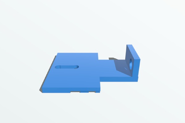 FPV transmitter TS5828 mount for china quadcopter X525-V3 | 3d print model