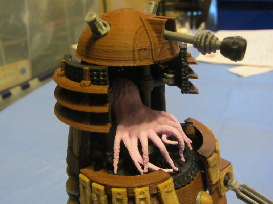 Openable Detailed Dalek | 3d print model