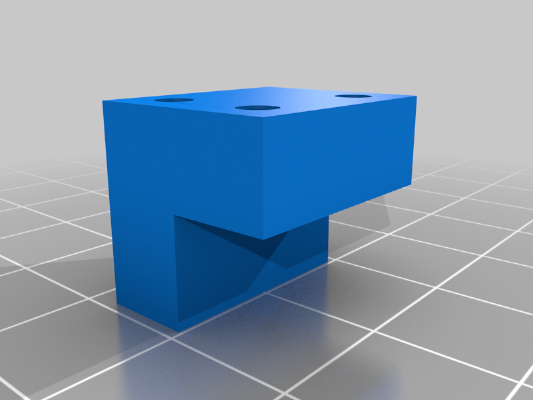 YABB4CL260 (Yet Another Bushing Block For CL260) | 3d print model