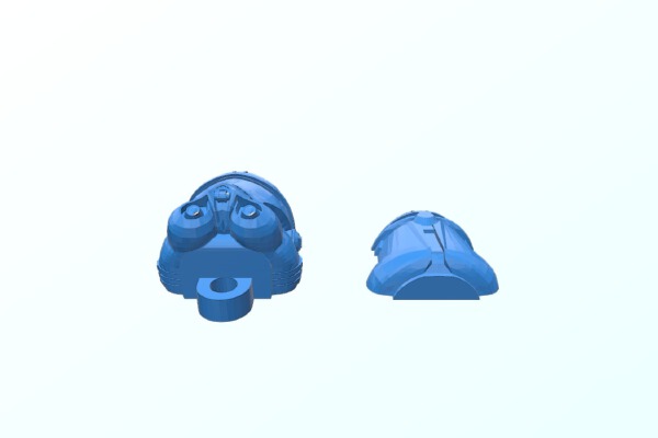 Clone phase 2 helmet keychain #2 | 3d print model