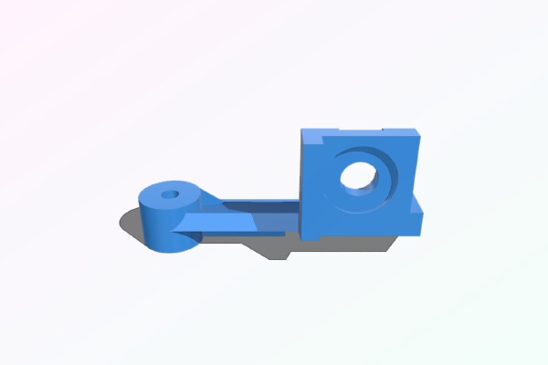 MR2 Spyder headlight replacement tab | 3d print model