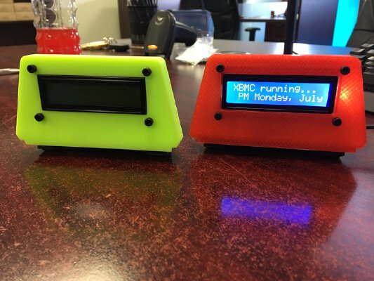 Kodi LCDproc for Raspberry Pi and Odroid C2 | 3d print model