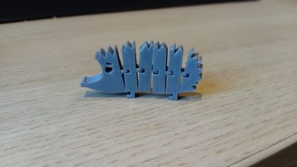 Flexi Hedgehog | 3d print model