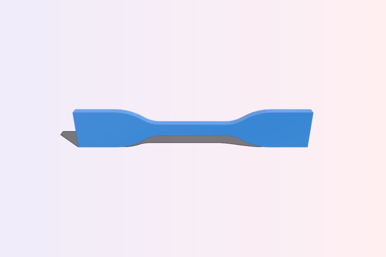 Tensile test bar - type IV