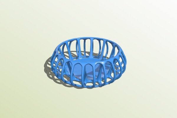 Berry easy to wash fruit bowl | 3d print model