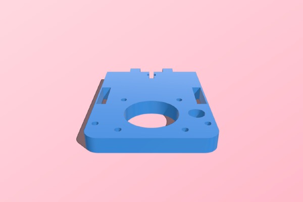 Anet A6 Z axis motor bracket | 3d print model