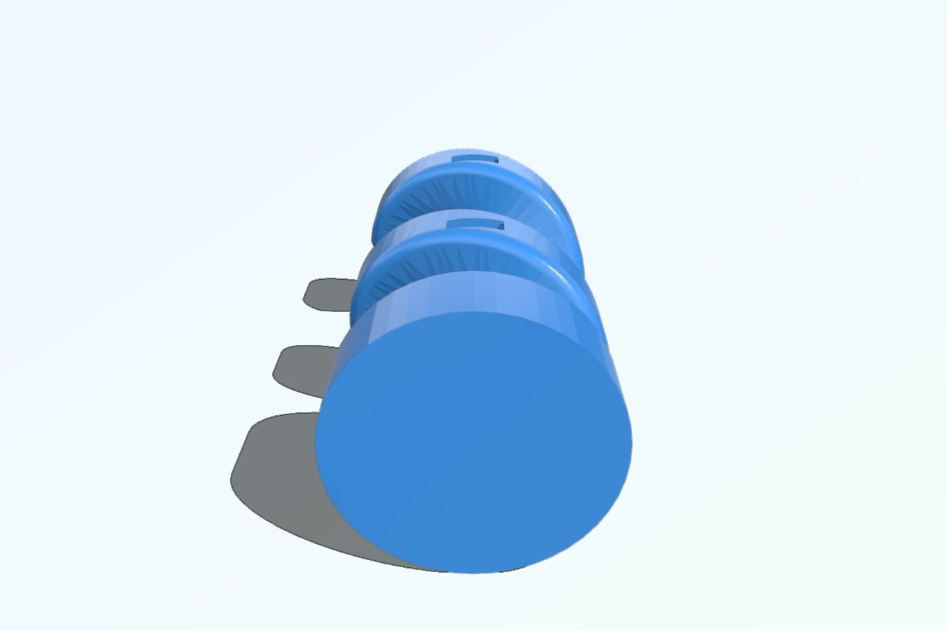 Spiral USB holder