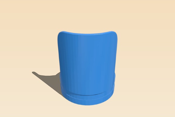 Universal motorcycle fork stanchion protectors | 3d print model