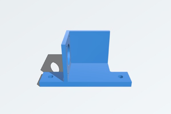 Ez3D Phoenix 3D Printer Y-Axis motor mount | 3d print model