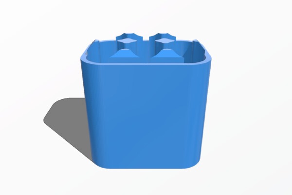 6x AAA Battery Case | 3d print model
