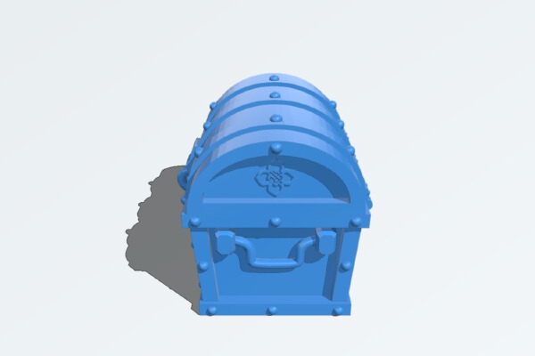 Gothic Chest - Stone Skull Studios | 3d print model