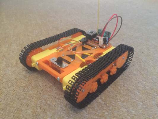 Arduino Robot Tank Chassis | 3d print model