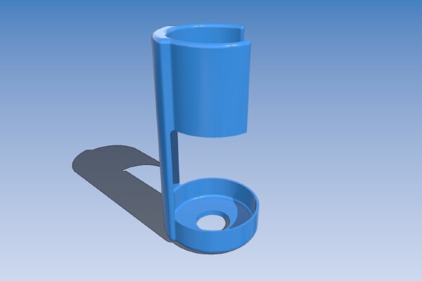 Fenix HL50 Headlight_Flashlight Button Safety | 3d print model