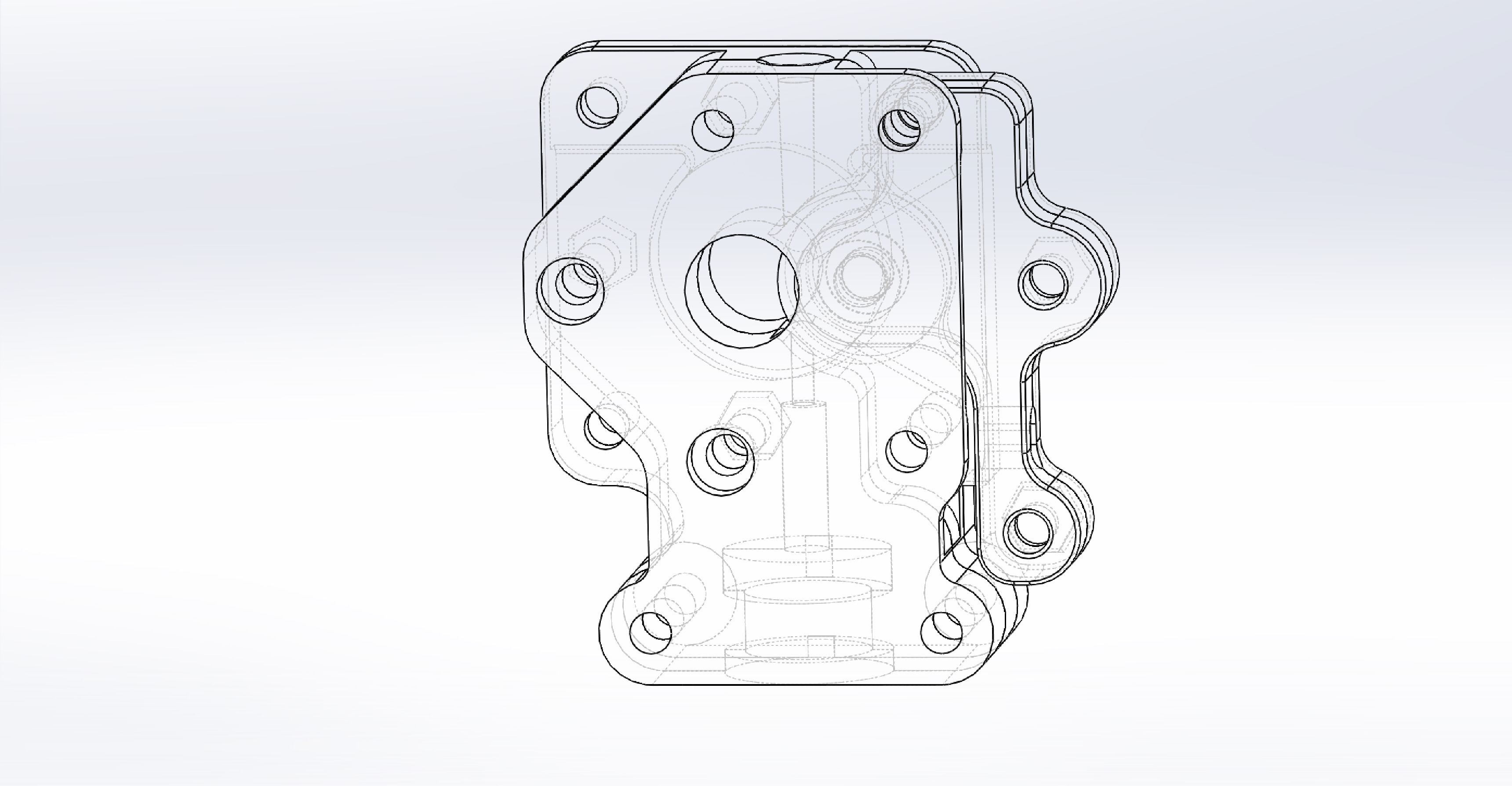 Mk8 Extruder for Nema17 with BI v2.5 mount