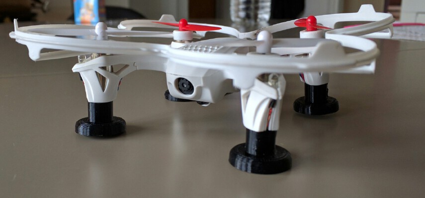 Hubsan X4 feet | 3d print model