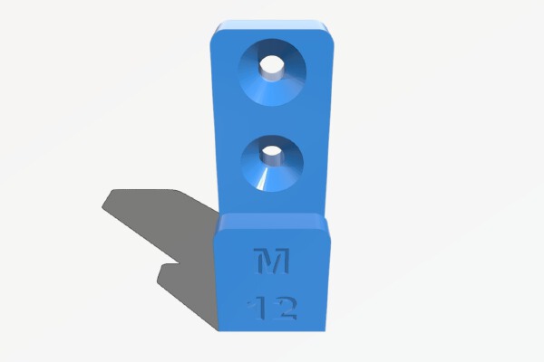 Milwaukee M12 Battery Holder | 3d print model