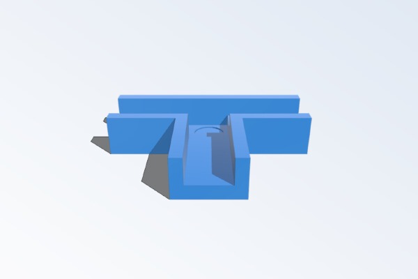 Lidl music stand corner support | 3d print model