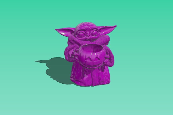 Baby Yoda - Halloween special | 3d print model