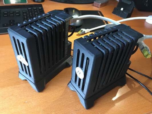 Raspberry Pi 4 Nano Tower Case Rev.3 | 3d print model