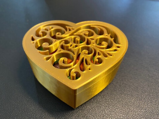 Heart Shaped Box V2 | 3d print model