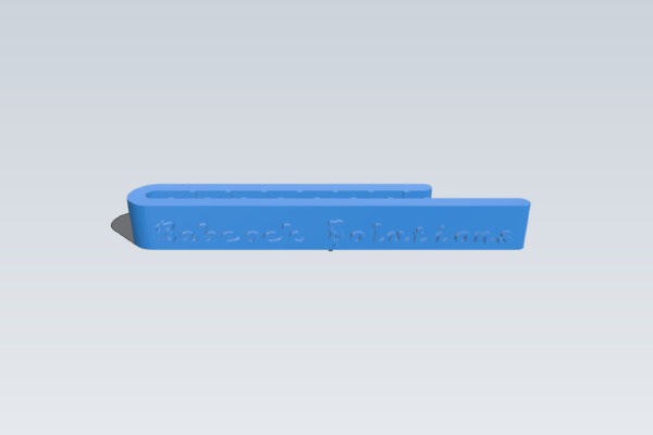 My Customized Tie Clip | 3d print model