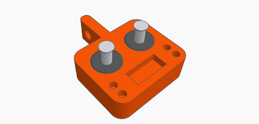 Fidget Radio Keychains V3.1 | 3d print model
