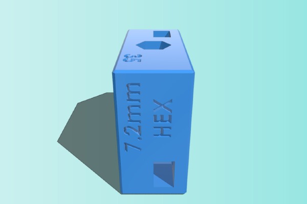 M3 & M4 Test Calibration Part | 3d print model