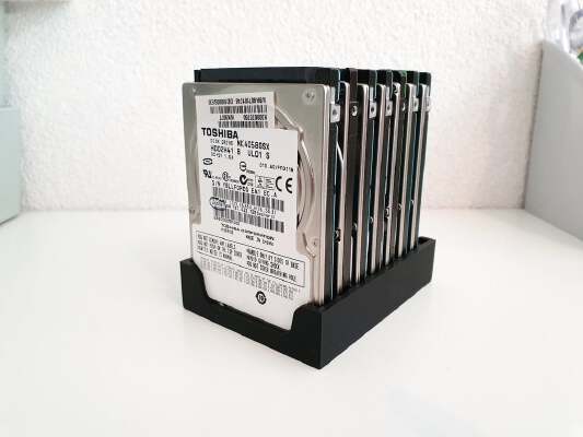 2.5" HDD Storage Holder | 3d print model