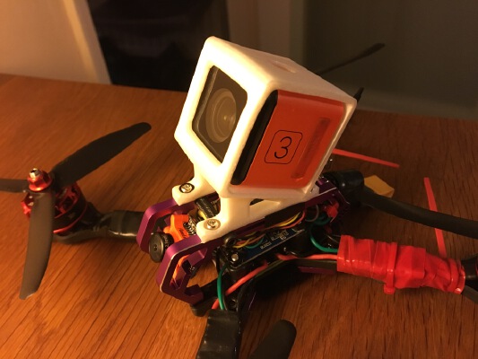 Diatone GT-M Gopro Session _ Runcam 3 mount | 3d print model