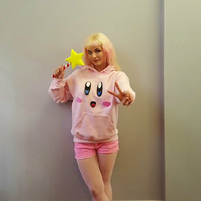 Kirby Face Costume and Star Rod Wand! | 3d print model