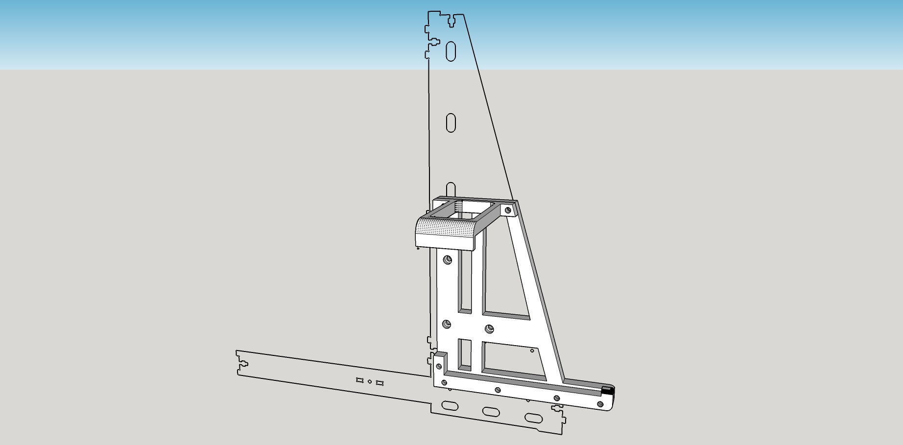 ATX-PSU mount for P3steel